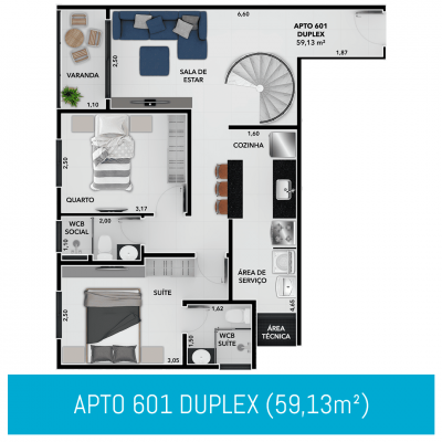 601 DUPLEX - FEITO