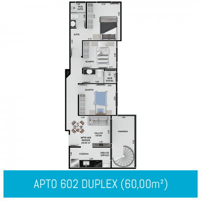 602 DUPLEX - FEITO