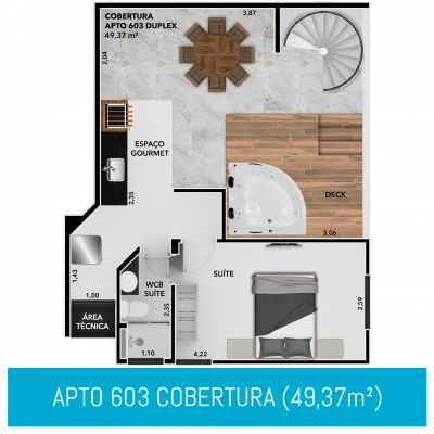 COBERTURA 603 - FEITO